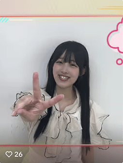 TikTokに投稿された動画